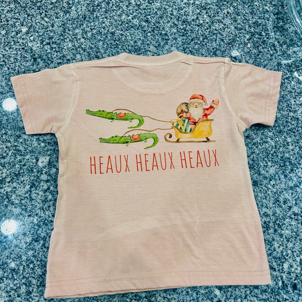 Kids cajun Christmas Graphic T-Shirt